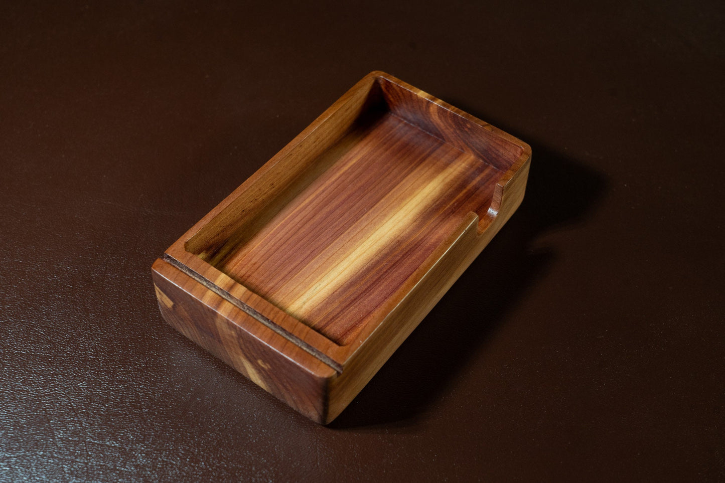 To-Do List Note Card Holder - Cedar